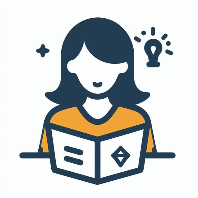 Icon representing summarizing documents